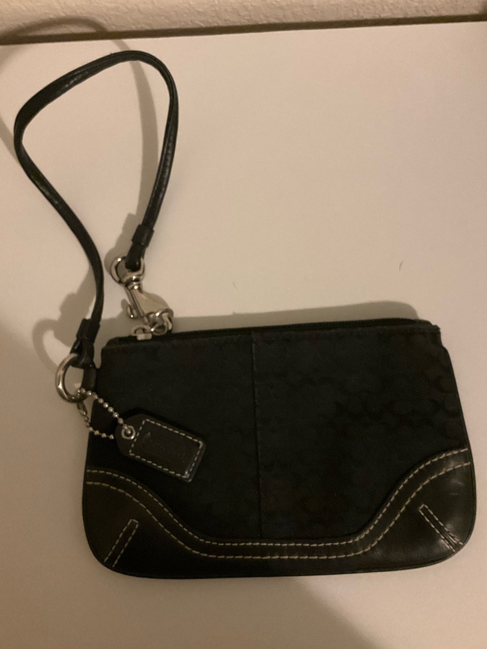 Black Women's Wristlet Coach